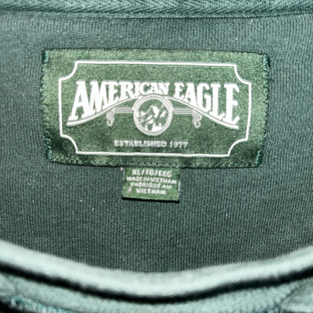 American Eagle Outfitters Forest Green Hoodie - Picture 2 of 2